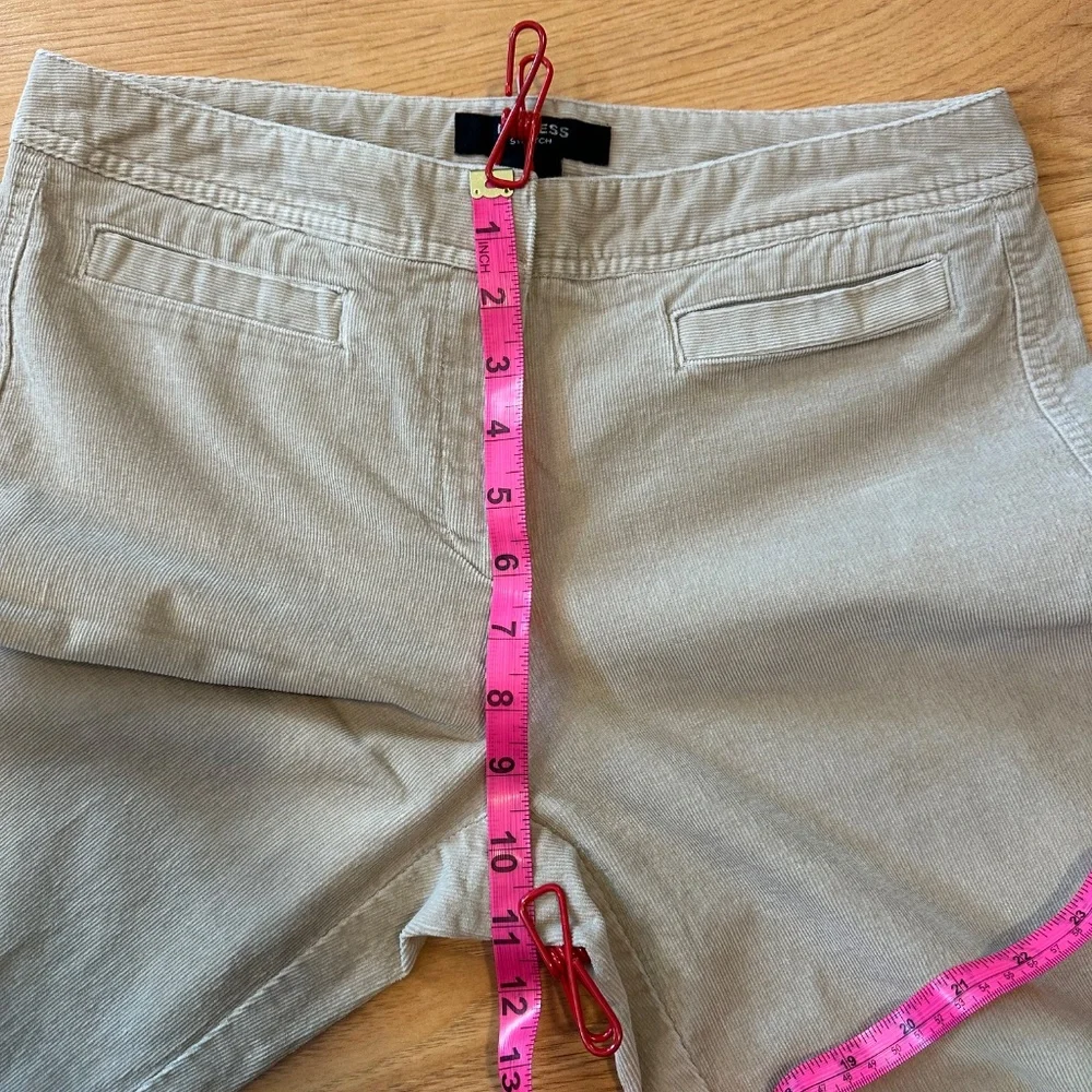 Express Stretch Corduroy Pants - Wide Leg - 7/8R - Picture 16 of 16